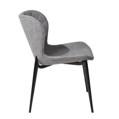 Стул AV 470, темно-серая замша Kiprus 10/черный_3