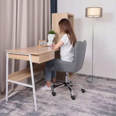 Кресло поворотное BELLA, ткань/серый_11