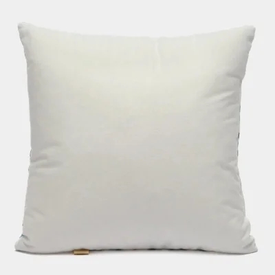 Подушка декоративная МАТЕХ FANTASY РЕТРО 2, р-р 33*33*10. Цвет голубой/желтый, арт. 31-420_2