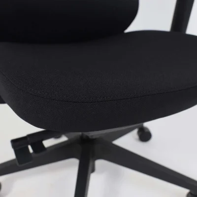 Кресло поворотное FENIX, черная сетка + ткань/черный полиамид_10