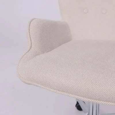 Кресло поворотное BELLA, букле/белый_10