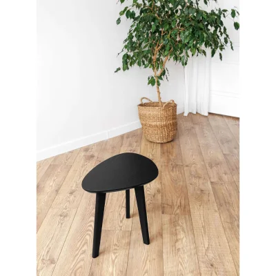 Стол журнальный DROOP-45, дуб черный/черный_9