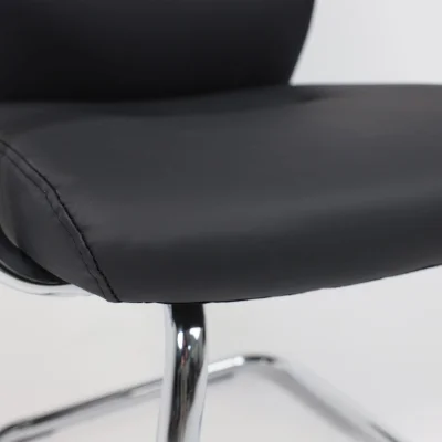 Стул VELLA, черная экокожа/хромированный металл_8