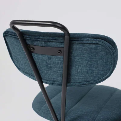 Стул TORI, темно-бирюзовый велюр VOSS 86/черный_19