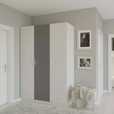 Шкаф для одежды МАРСЕЛЬ 580/МР-06 L-3 (белый премиум)_5