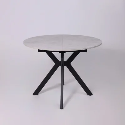 Стол AV 1106, ЛМДФ,  раздвижной D1000(1350)*750 Ароза Светлая/черный_14