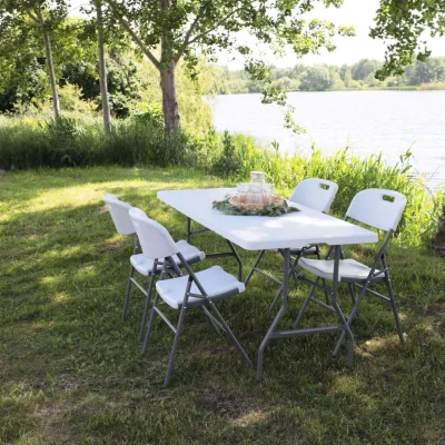 Стол складной 152*76*74, белый_14