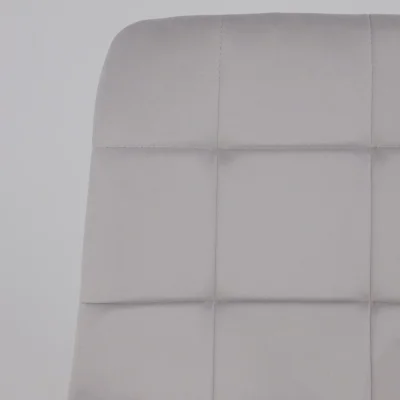 Стул AV 406-N, светло-серый бархат H-09/черный_17