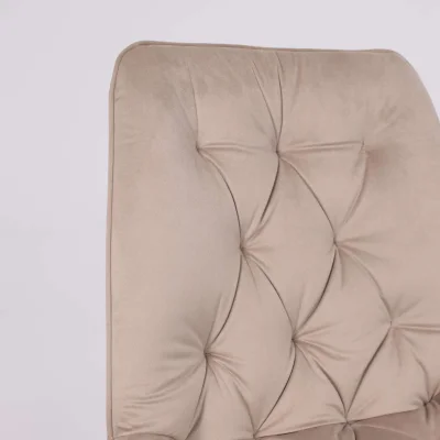 Стул ASTRA, 2, бежевый велюр HLR-08/черный_16