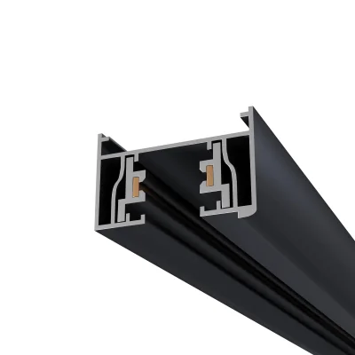 Шинопровод однофазный накладной  ST-Luce Черный Длина 2 000мм BASE_3