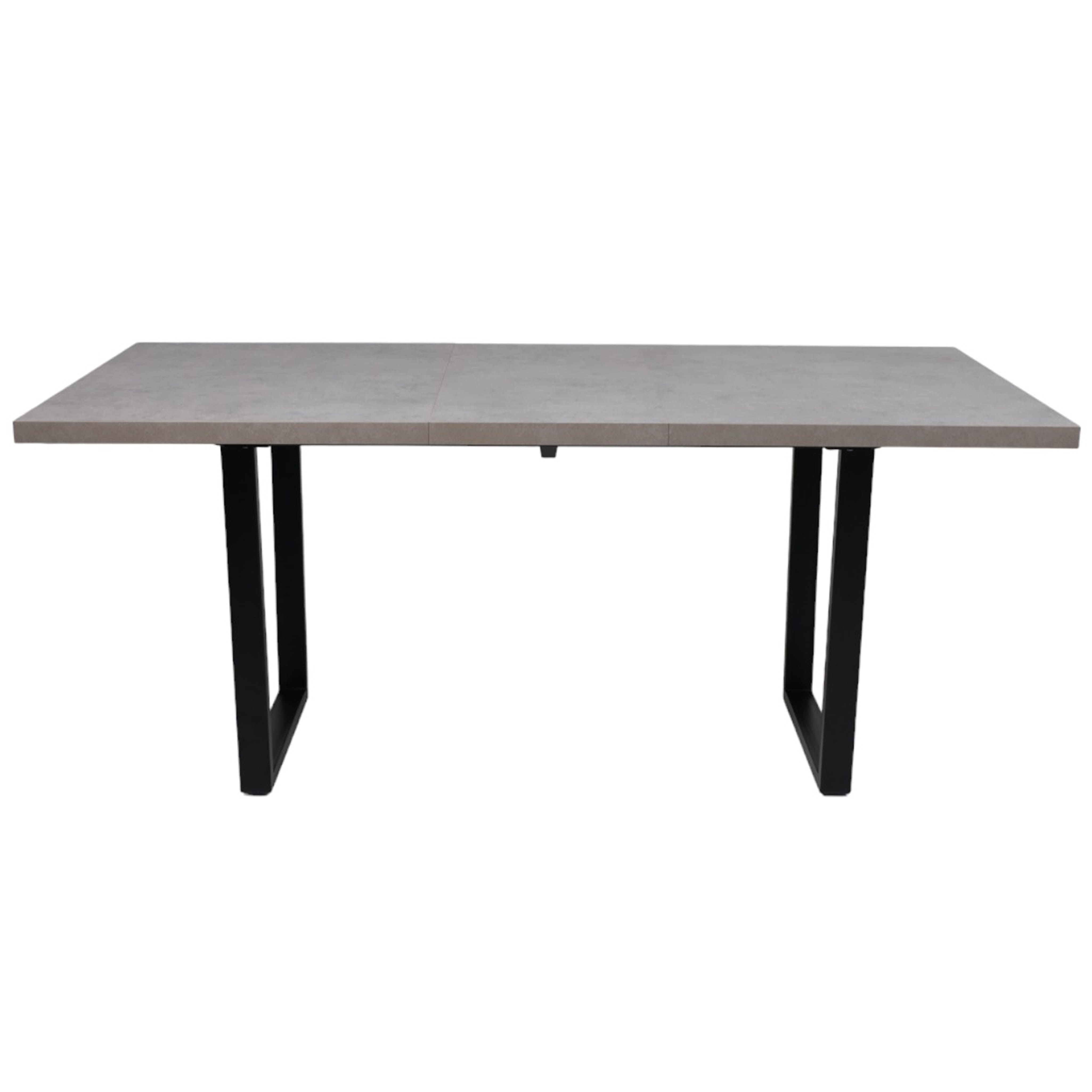 Стол FIT 120 раздвижной, 1200(1600)*800, Бетон светлый/Черный_preview_16