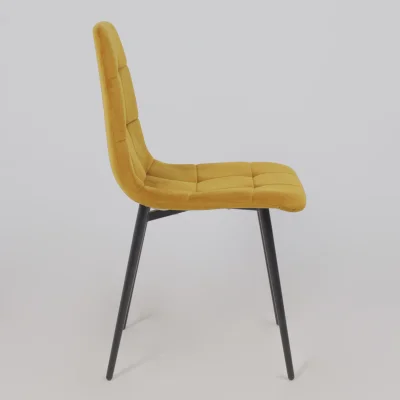 Стул AV 406-N, карри бархат Confetti chai tea/черный_10