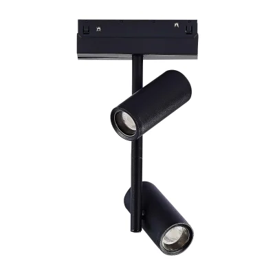 Магнитный трековый светильник Черный LED 1*16W 4000K 1 200Lm Ra>90 36° IP20 D45xH240 48 SKYLINE 48_5