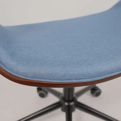 Кресло барное ANGARA, ткань, небесный XC188-26/черный_15