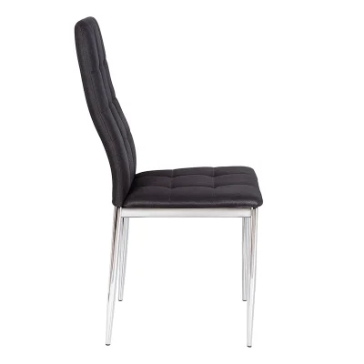 Стул SKY, темно-серая ткань Seattle 007/хром_5