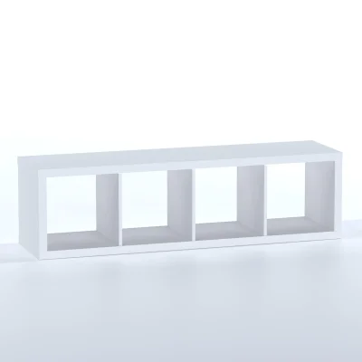 Стеллаж ФОРА 4Л 146х41х38см, белый_10