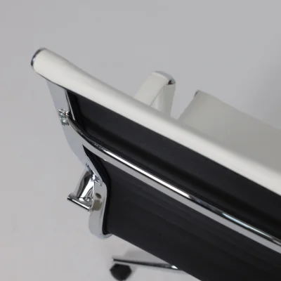 Кресло поворотное EVELIN, экокожа, белый_14