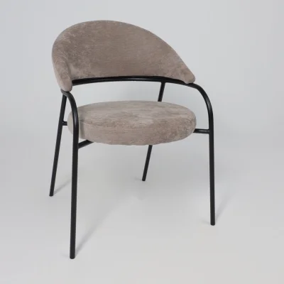 Кресло AV 350, светло-коричневый шенилл Римини 05/черный_16