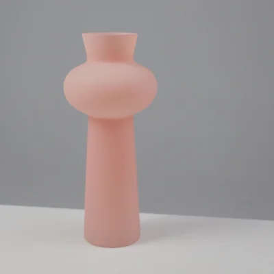 Ваза стеклянная RADIANCE, розовый, 13*29см_5