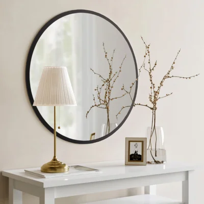 Зеркало подвесное GLOW,600*600, черный_4