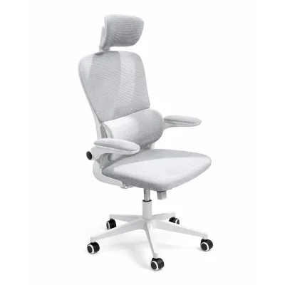 Кресло рабочее NEXUS, ткань/сетка, серый фотография