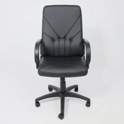 Кресло поворотное MANAGER KD ECO-30, экокожа, черный_2