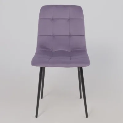 Стул AV 406-N, сливовый бархат Confetti plum/черный_9