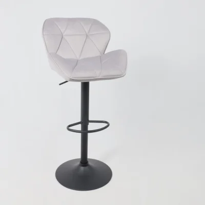 Кресло BERLIN, серый велюр HCJ-37/черный_20