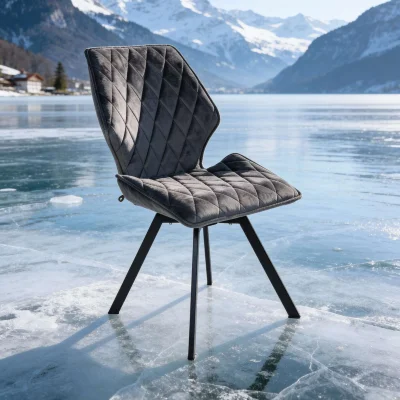 Стул Rafael M, d10 HEMATITE LUX\черный_2