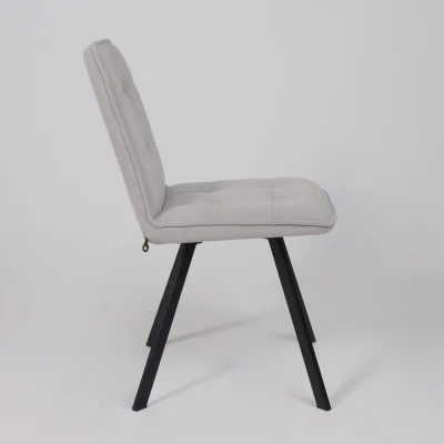 Стул ROM D, b20 SILVER LUX\черный_5