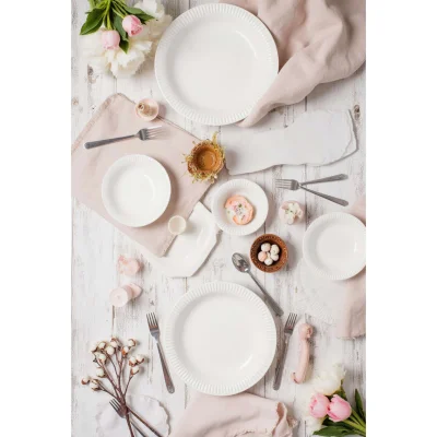 Блюдо глубокое MULIN, керамика, белый, d21*4см_11