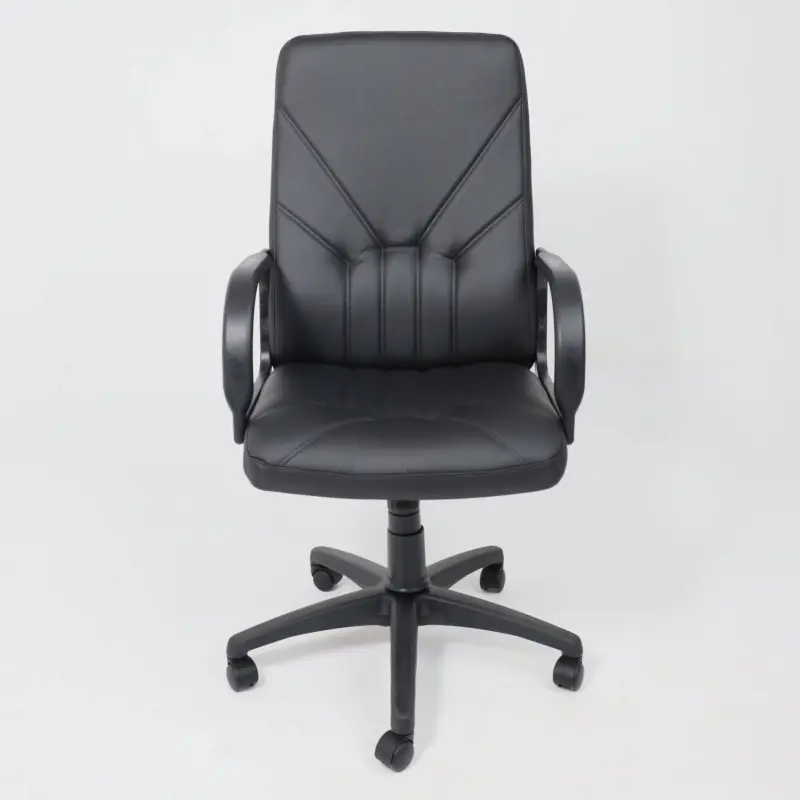 Кресло поворотное MANAGER KD ECO-30, экокожа, черный, ECONOM_preview_2
