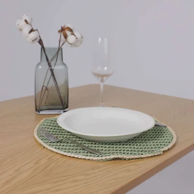 Подставка сервировочная DELIGHT, круглая, оливковый, 38см_2