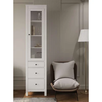 Шкаф с витриной САГА 50 МОРУ, белый (2.08.16.240.1 RU)_8