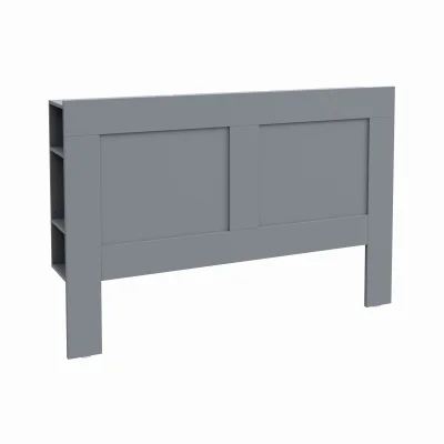 Изголовье с полками НАВИ 160, серый (2.15.22.130.4 RU) фотография