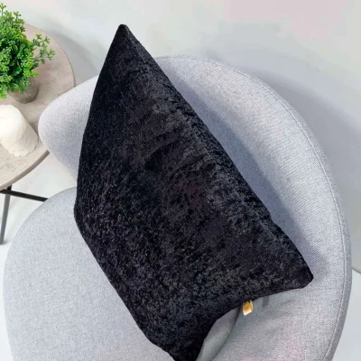 Подушка декоративная МАТЕХ MOS 35*35*10. Цвет черный, арт. 45-298_3