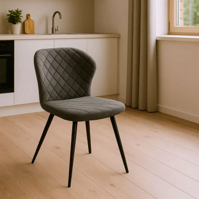 Стул ROBBY D-R 360, b28 ANTRACITE LUX\черный_3