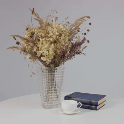 Ваза стеклянная BACCARAT, прозрачный, 13*22,5см_2