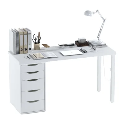 Стол письменный Ингар 2/5Т, белый, 1400*750*550_3