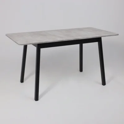 Стол TIRK RADIAL-110, раздвижной 110(142)х70, Серый сланец/Чёрный_24