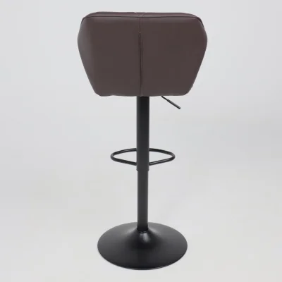 Кресло барное BERLIN GB, Pegaso шоколад экокожа/черный_16