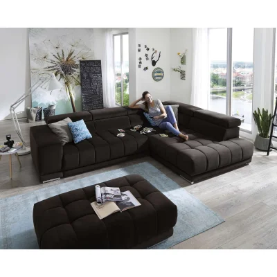 Диван SATELLITE-S арт.2LKV-1,5KVAhoR-XXL-Ho (2 декор. подушки 40х40)_26