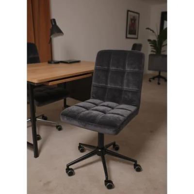 Кресло барное SONATA, черный шенилл Ote Canna 460/черный_7