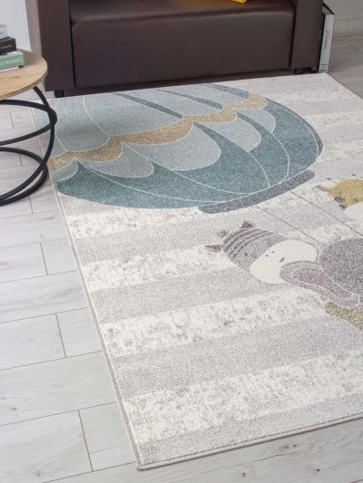 Ковер IZUMRUD F263 - LIGHT GRAY - Прямоугольник 0.8 на 1.5_4