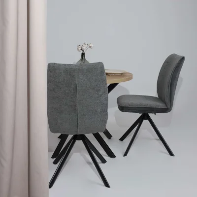 Стул SMART-R 360, g22 GRAPHITE шенилл LUX - d10 HEMATITE LUX\черный_3