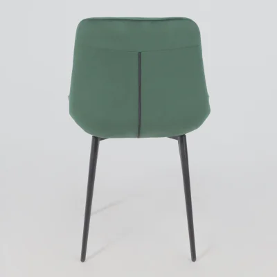 Стул AV 405, зеленый бархат Confetti deep forest/черный_11