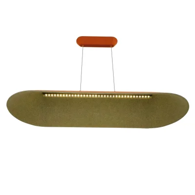 Светильник подвесной ST-Luce Оранжевый,Серый/Оранжевый,Серый LED 1*32W SENTITO_4