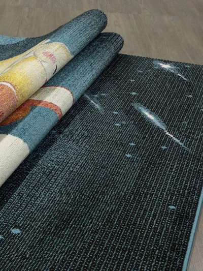 Ковер ORION C226 - BLUE - Прямоугольник 2 на 3_4