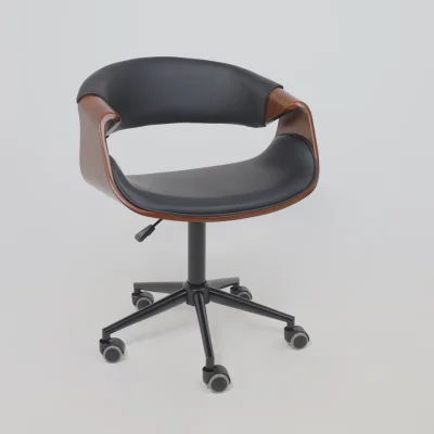 Кресло барное ANGARA, экокожа, черный/черный_13