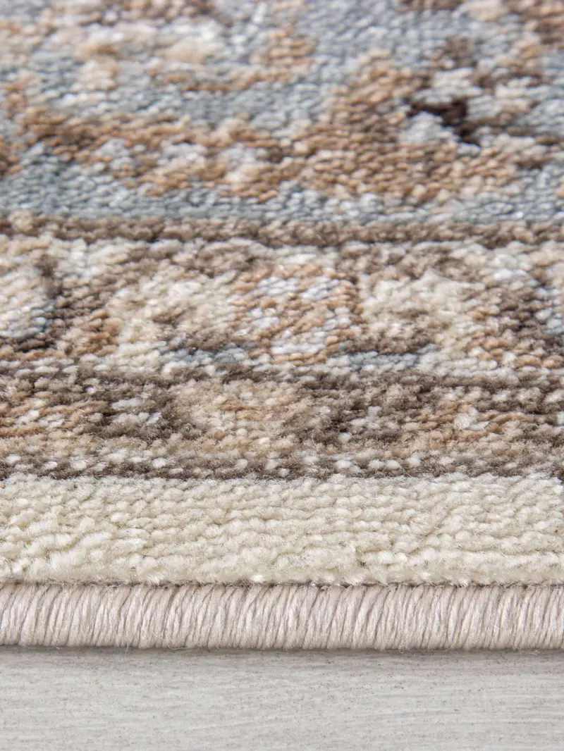 Ковер VALENCIA DELUXE F014 - CREAM-L.BLUE - Прямоугольник 2 на 3_preview_7